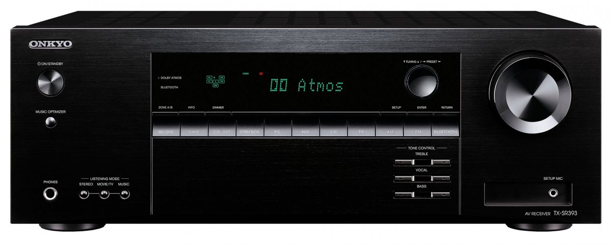 Onkyo TX-SR393 (Black)